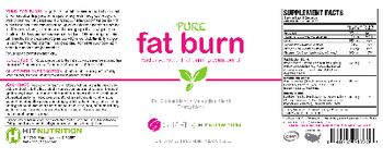 Shape By HIT Nutrition Pure Fat Burn - supplement