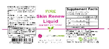 Shape By HIT Nutrition Pure Skin Renew Liquid - supplement