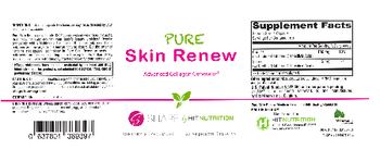 Shape By HIT Nutrition Pure Skin Renew - supplement