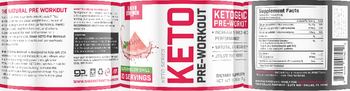 Sheer Strength Labs Keto Series Keto Pre-Workout Watermelon Chill - supplement