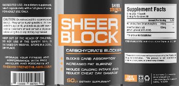 Sheer Strength Labs Sheer Block - supplement