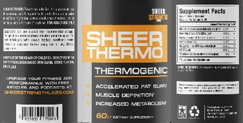 Sheer Strength Labs Sheer Thermo - supplement