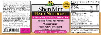 Shen Min Advanced Women's Formula - supplement