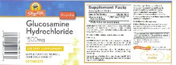 ShopRite Glucosamine Hydrochloride 1500 mg - supplement
