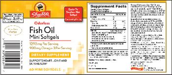 ShopRite Odorless Fish Oil Mini Softgels - supplement
