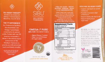 Sibu Omega-7 Pure - liquid supplement