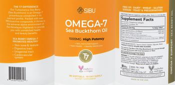 Sibu Omega-7 Sea Buckthorn Oil - supplement