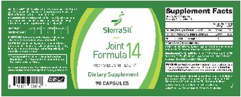 SierraSil Joint Formula 14 - supplement