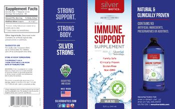 Silver Biotics Daily Immune Support - daily immune support supplement