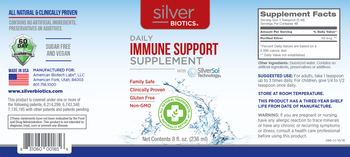 Silver Biotics Immune Support - daily supplement