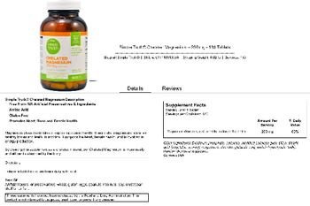 Simple Truth Chelated Magnesium 250 mg - supplement