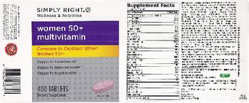 Simply Right Women 50+ Multivitamin - supplement