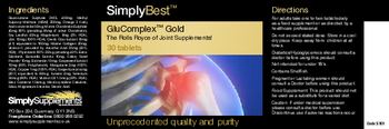 SimplyBest GluComplex Gold - 
