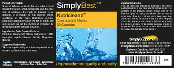SimplyBest Nutricleanz - 