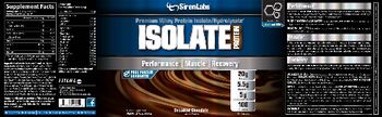 SirenLabs Isolate Protein Decadent Chocolate - supplement