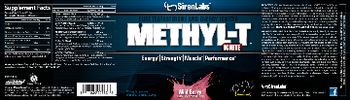 SirenLabs Methyl-T Ignite Wild Berry - supplement