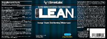 SirenLabs Neuro Lean - supplement