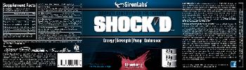 SirenLabs Shock'd Strawberry - supplement
