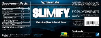SirenLabs Slimify - supplement