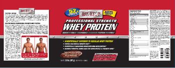 Six Star Muscle Professional Strength Whey Protein Double Chocolate Supreme - supplement