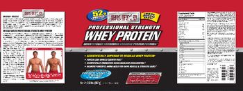 Six Star Muscle Professional Strength Whey Protein French Vanilla Cream - supplement
