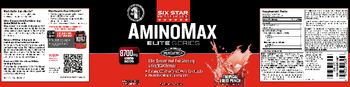 Six Star Pro Nutrition AminoMax Tropical Fruit Punch - supplement