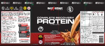 Six Star Pro Nutrition Complete Recovery Protein Decadent Chocolate - supplement