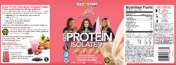 Six Star Pro Nutrition Fit 100% Protein Isolate French Vanilla - 