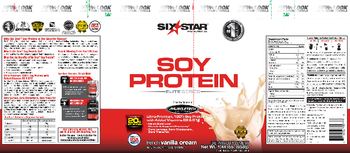 Six Star Pro Nutrition Soy Protein French Vanilla Cream - supplement