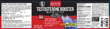 Six Star Pro Nutrition Testosterone Booster Blue Raspberry - supplement