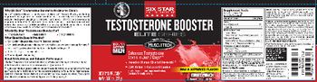 Six Star Pro Nutrition Testosterone Booster Elite Series Fruit Punch - supplement