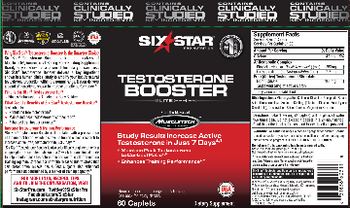 Six Star Pro Nutrition Testosterone Booster Elite Series - supplement