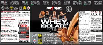 Six Star Pro Nutrition Whey Isolate Plus Elite Series Decadent Chocolate - supplement