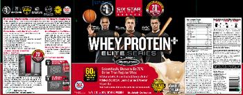 Six Star Pro Nutrition Whey Protein Plus Elite Series Vanilla Cream - supplement