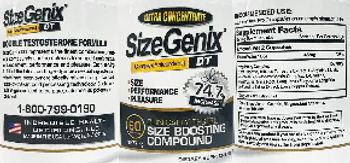 SizeGenix SizeGenix DT - supplement