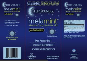 Sleep Soundly Melamint - supplement