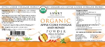 Smart Organics Organic Apple Cider Vinegar And Honey Powder - supplement