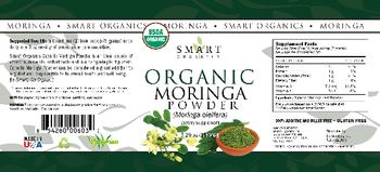 Smart Organics Organic Moringa Powder - supplement