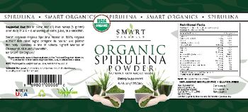 Smart Organics Organic Spirulina Powder - supplement
