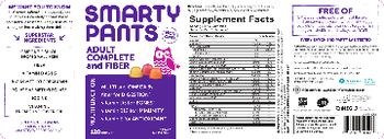 SmartyPants Adult Complete and Fiber - supplement
