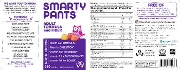 SmartyPants Adult Formula and Fiber - supplement