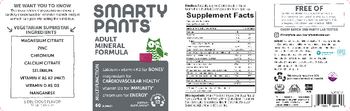 SmartyPants Adult Mineral Formula Mixed Berry - supplement