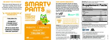 SmartyPants Adult Probiotic Complete Lemon Creme - supplement