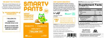 SmartyPants Adult Probiotic Complete Lemon Creme - supplement