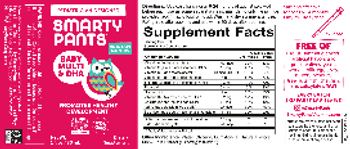 SmartyPants Baby Multi & DHA - supplement