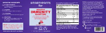 SmartyPants Healthy Immunity Nighttime Elderberry Flavor - supplement