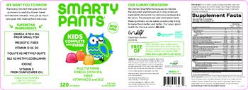SmartyPants Kids Complete and Fiber - supplement