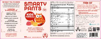 SmartyPants Kids Formula - supplement