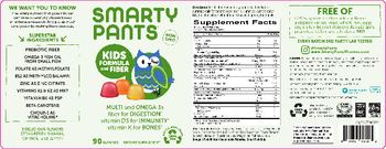 SmartyPants Kids Formula and Fiber - supplement