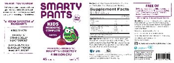 SmartyPants Kids Probiotic Complete Grape - supplement